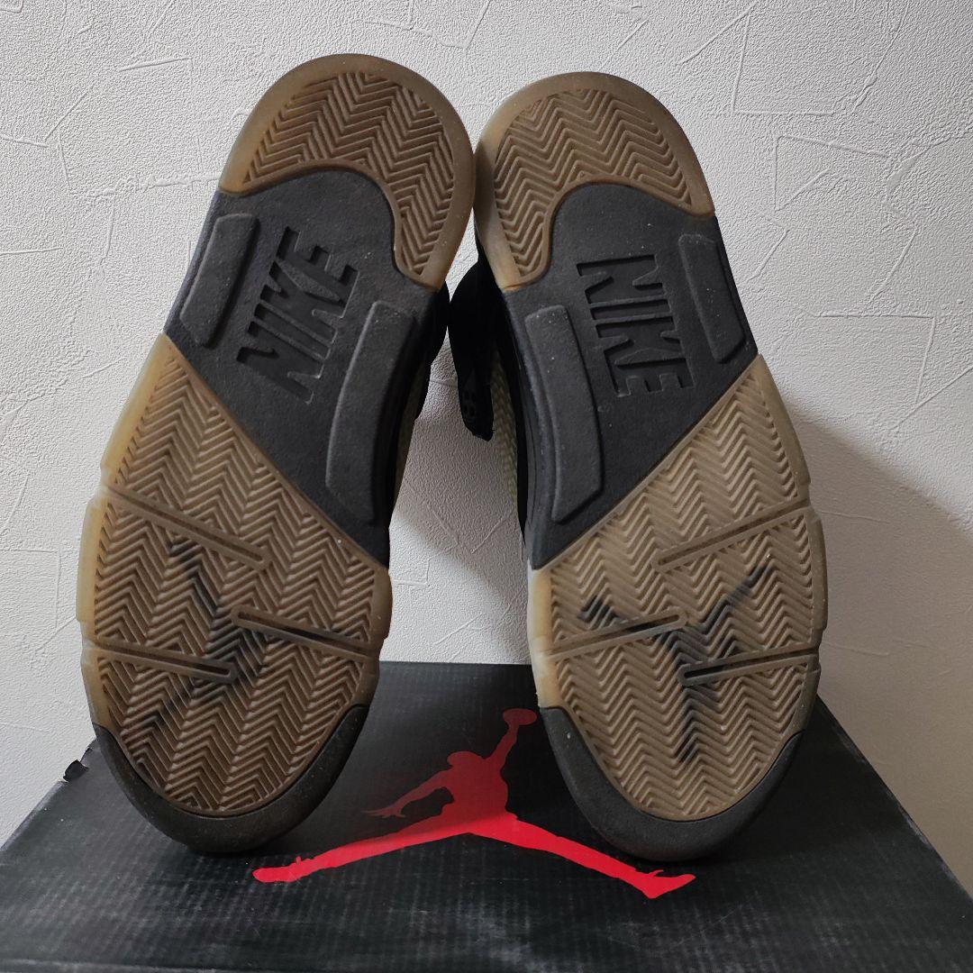 J*e様 Nike Air Jordan 5 ブラック/グレー/レッド