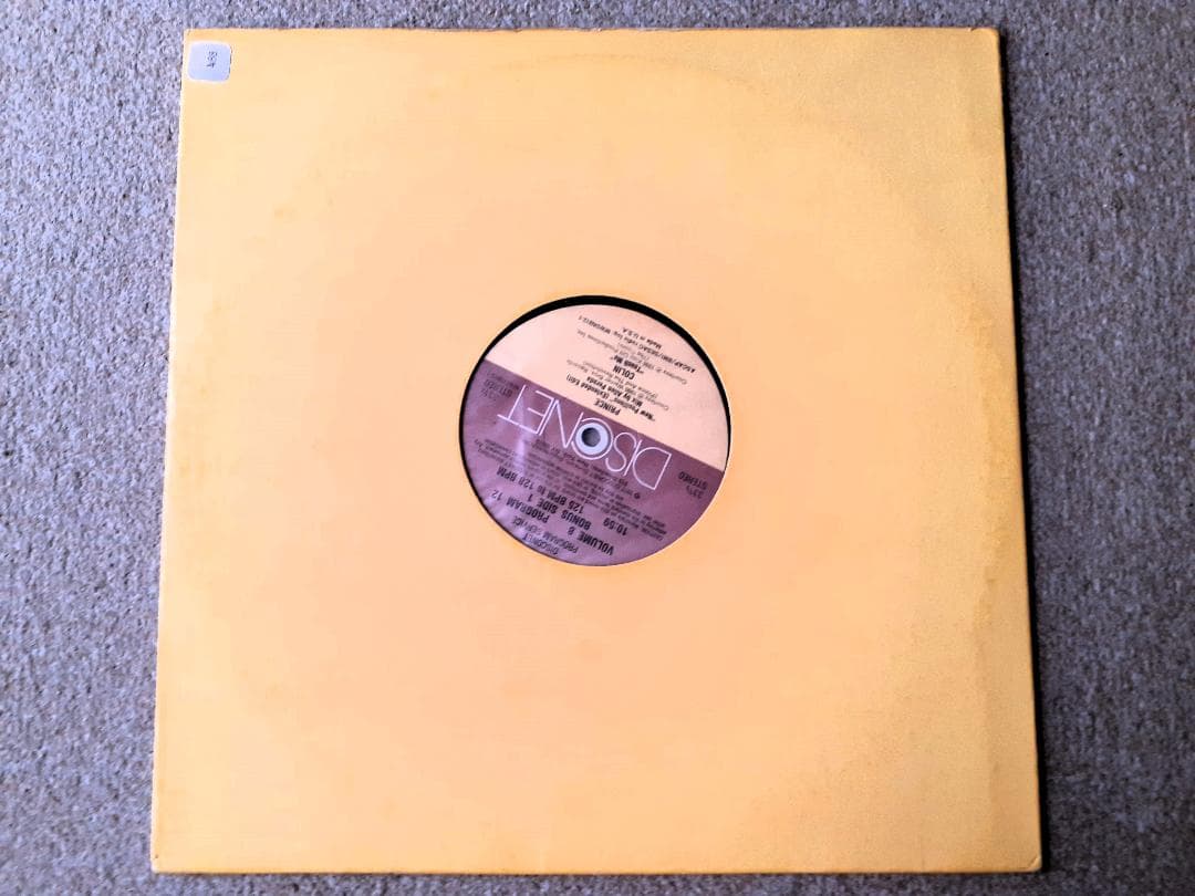 マドンナ　Papa Don't Preach　Disconet 12”　プリンス