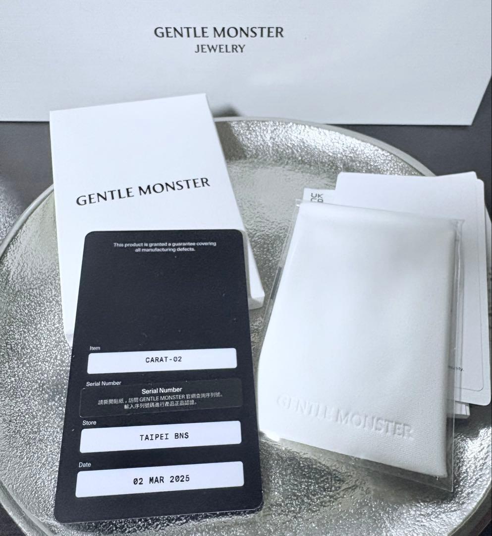 GENTLE MONSTER Carat 02 ジュエリーコレクション