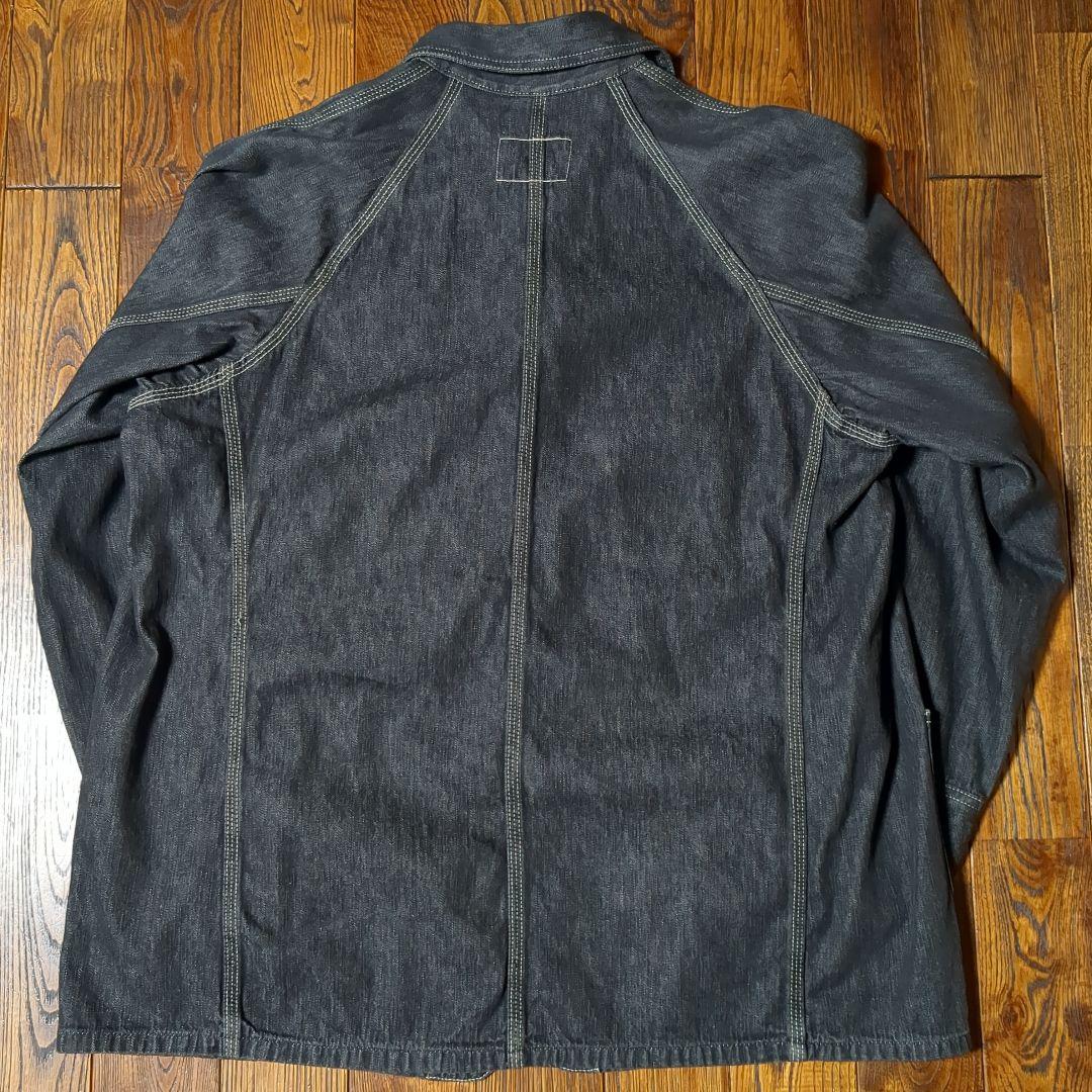 POST OVERALLS リジットデニムカバーオール 90s初期タグ　USA製