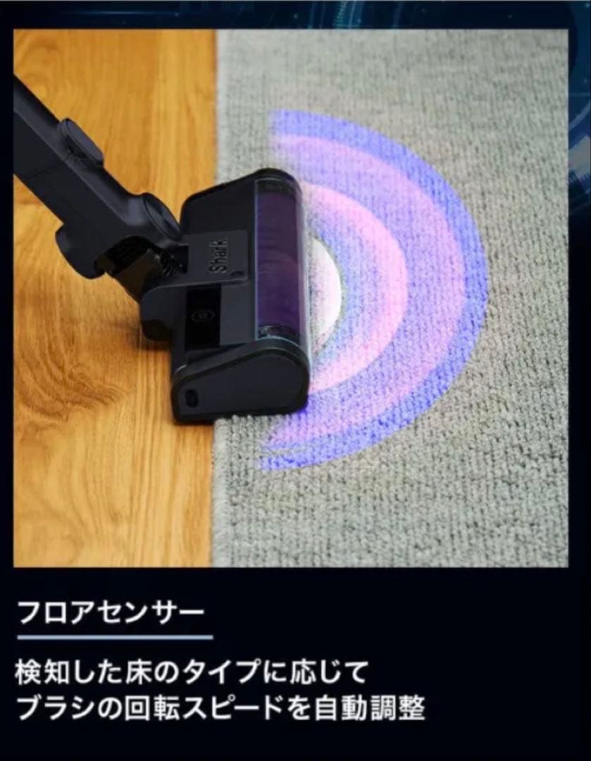 【新品】シャークCleanSense iQミッドナイトグレーIW2241JGY