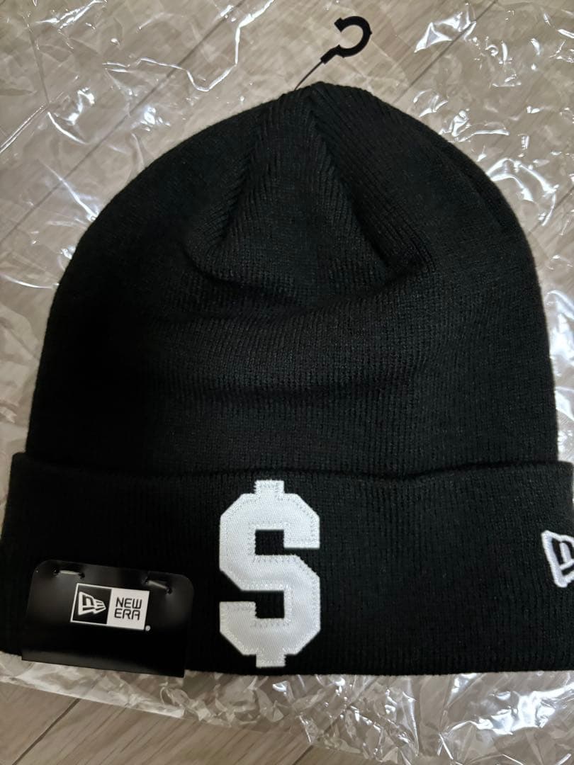 最終値下げ❣️Supreme New Era $ Beanie \"Black\"
