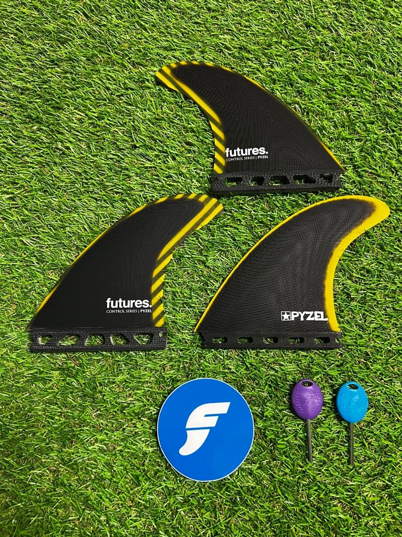 futures Pyzel サーフボードフィン Lサイズ