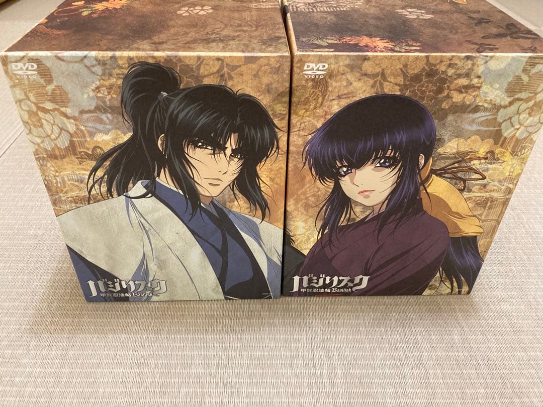 初回限定盤 バジリスク 甲賀忍法帖 DVD 全12巻 スペーサーフィギュア付