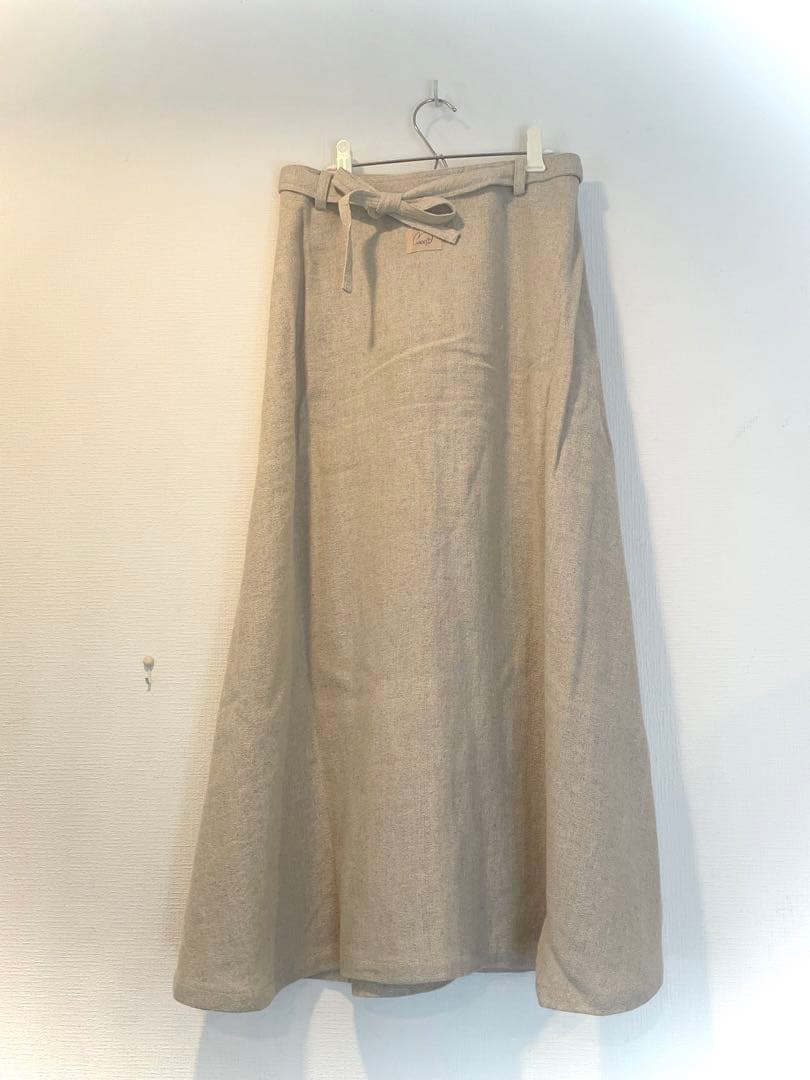 うさとの服　ヘンプ100% 巻きスカート usaato