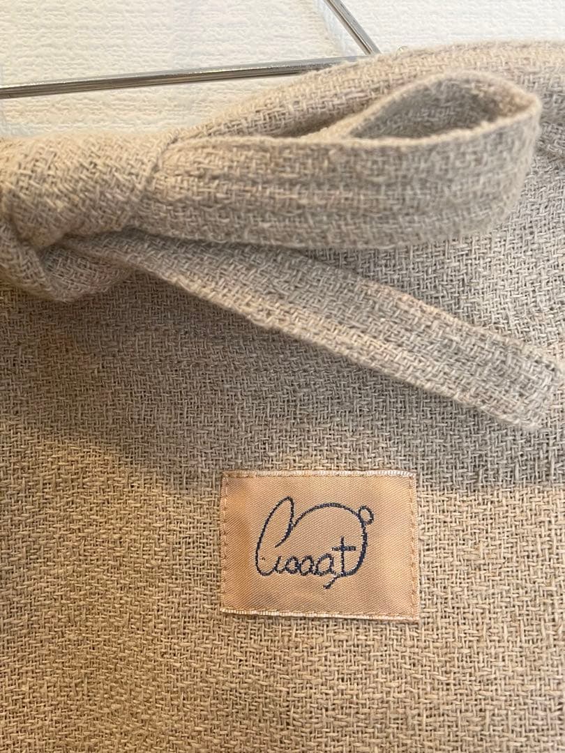 うさとの服　ヘンプ100% 巻きスカート usaato