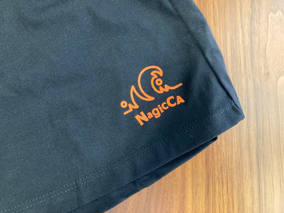 【値下げ】ほぼ新品NagicCA 水着 黒上下セットＬサイズ　サウナ