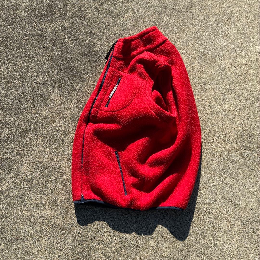 トップス 80s90s vintage LLBEAN simple fleece vest