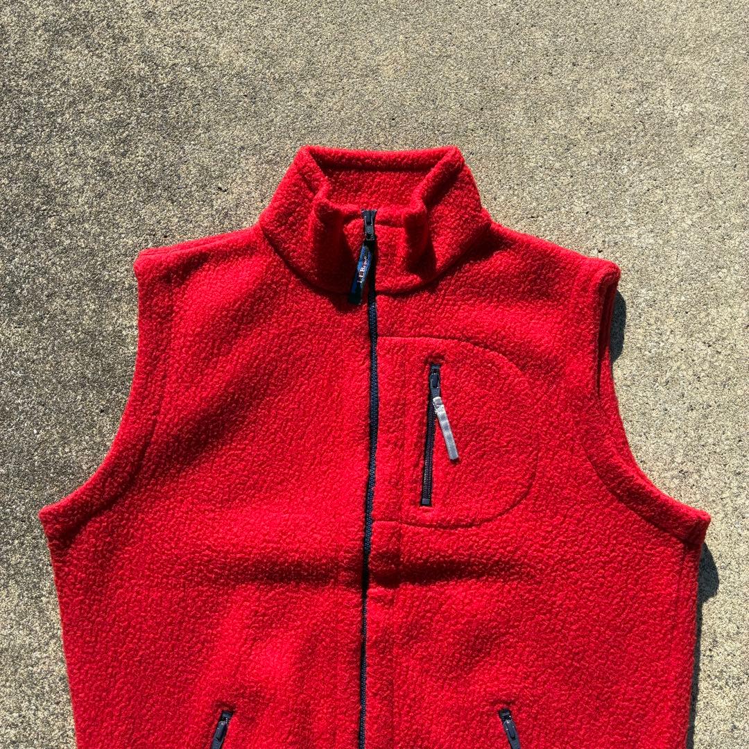 トップス 80s90s vintage LLBEAN simple fleece vest