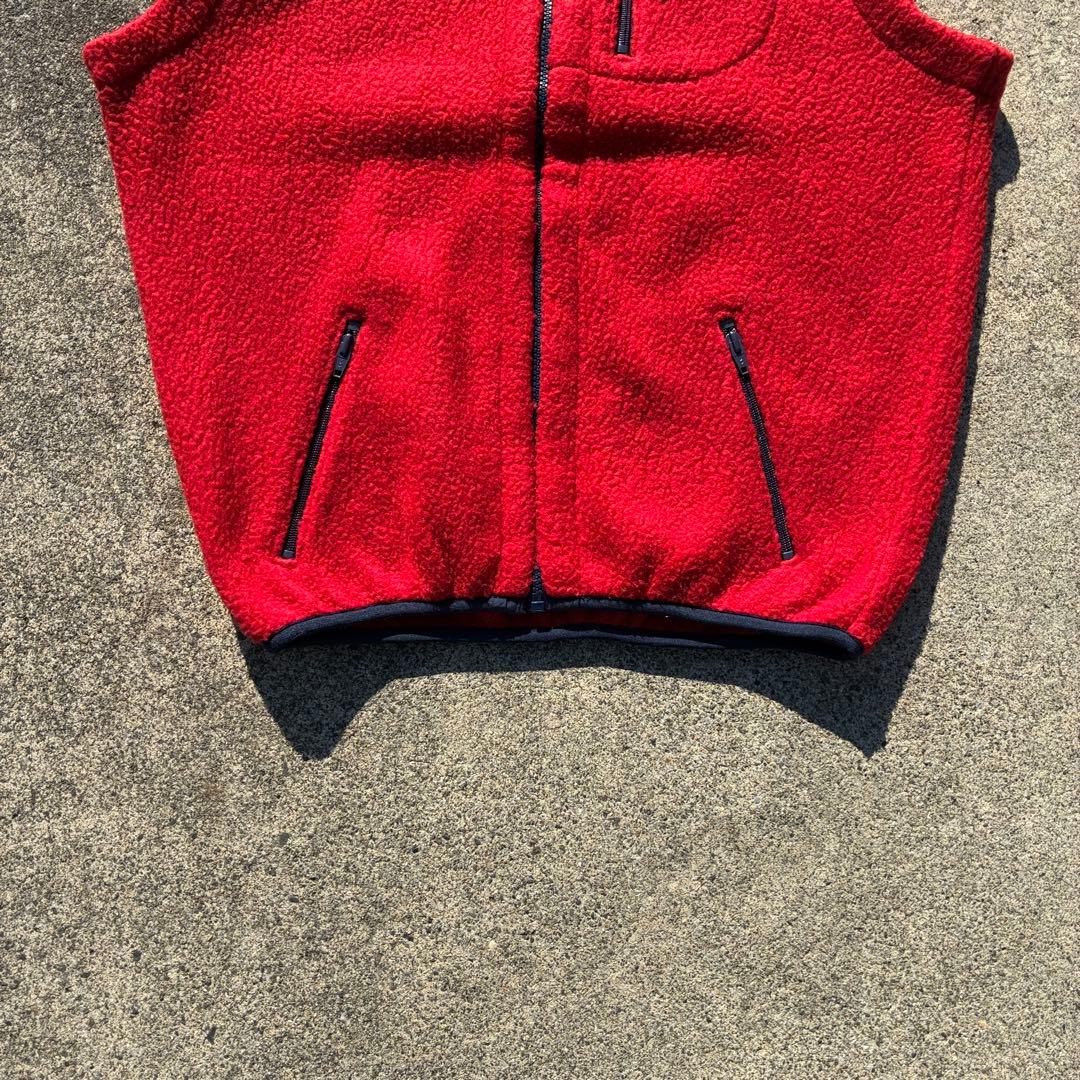 トップス 80s90s vintage LLBEAN simple fleece vest