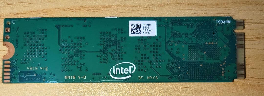 M*u様 INTEL SSD 660p SERIES 512GB