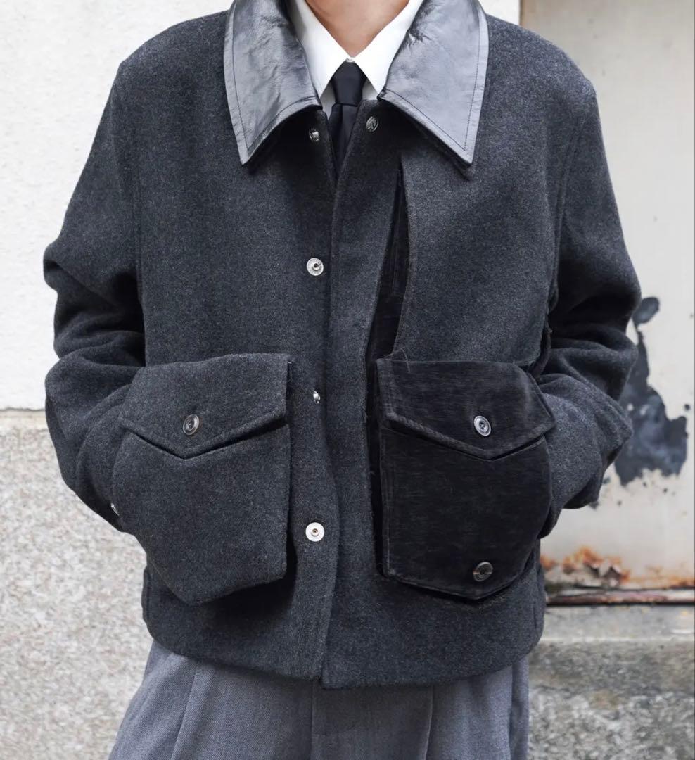 サイズ1 NULLUS 25aw Peeled Off Jacket 深水光太
