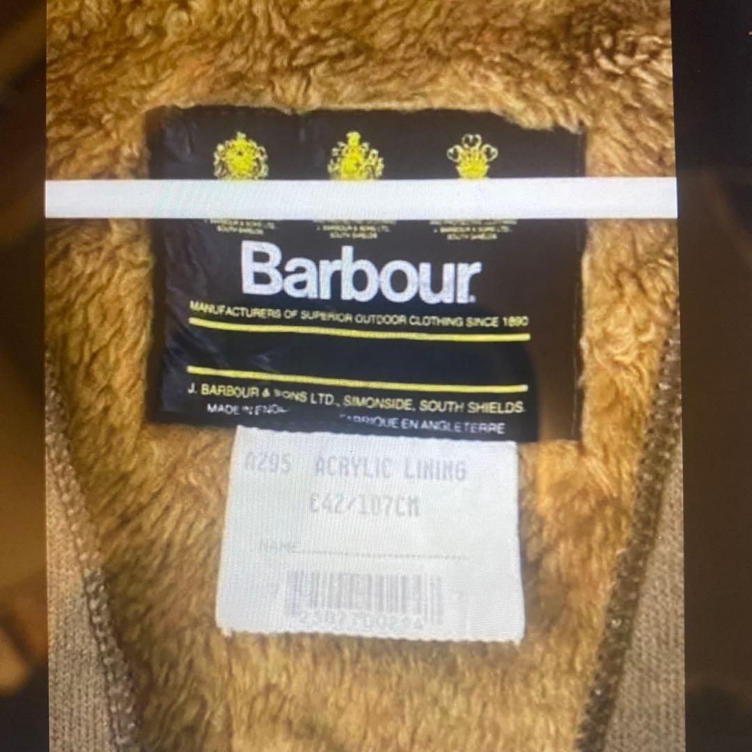 barbour バブアー　ライナー　ベスト　古着