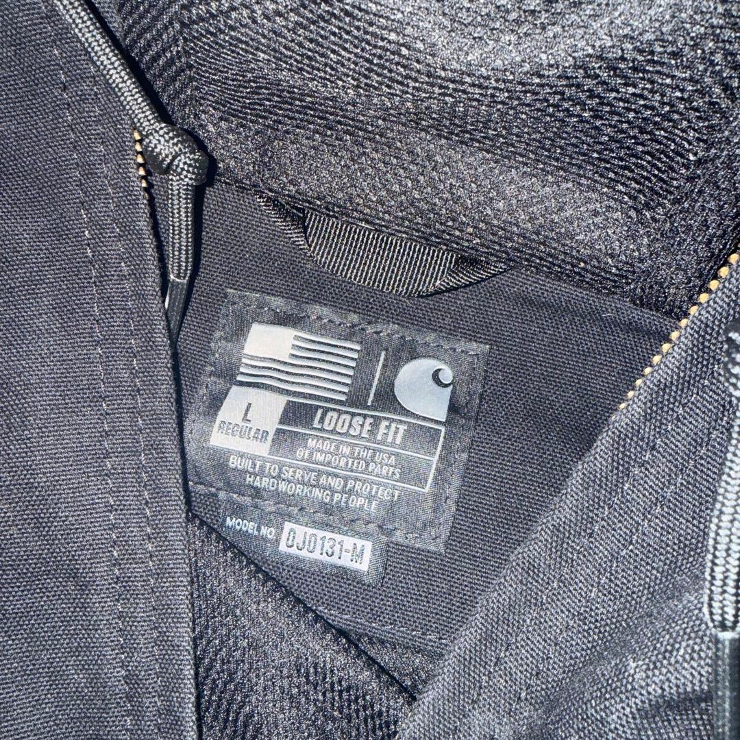 Carhartt ブラック フーディー L ルーズフィット