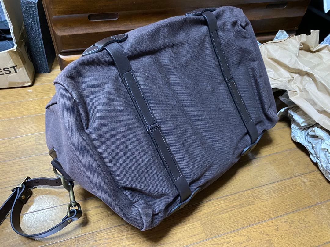 フィルソン　スモールダッフルバッグ（ブラウン）
