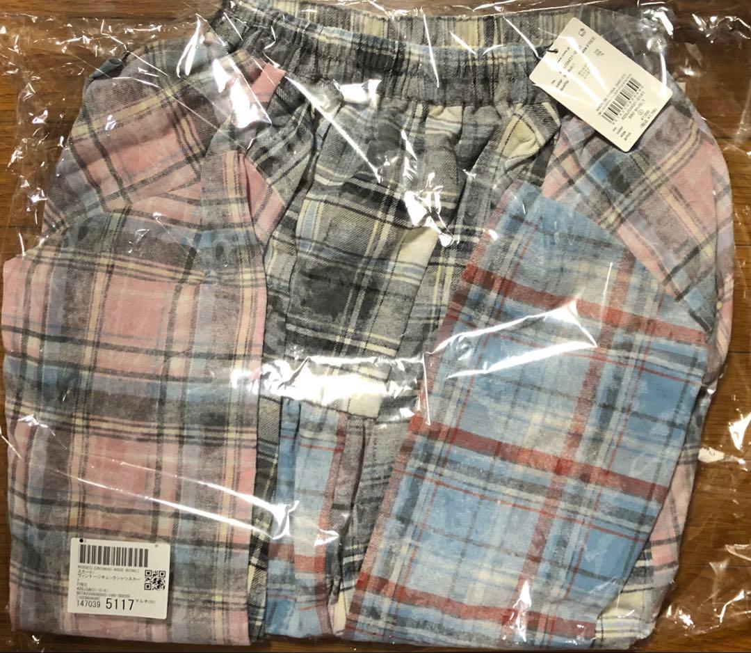 新品未使用　ヴィンテージチェックシャツスカート