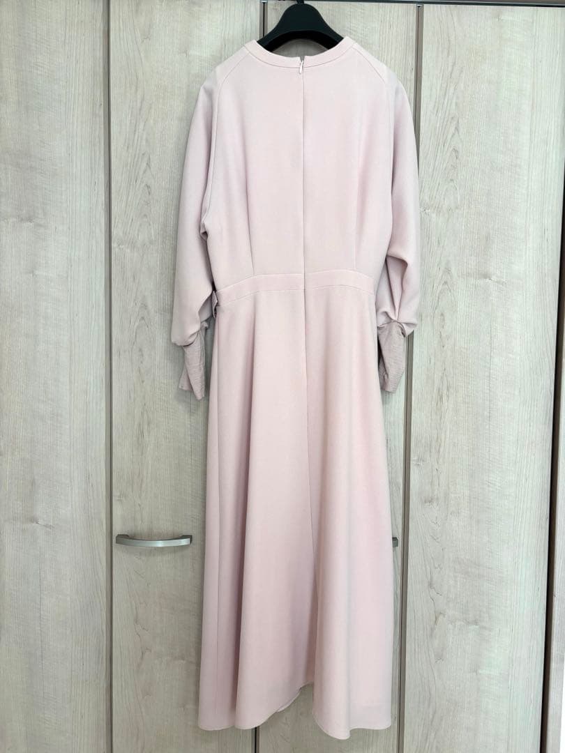 美品‼︎デザインワークス　ジョーゼットワンピース　ピンク38