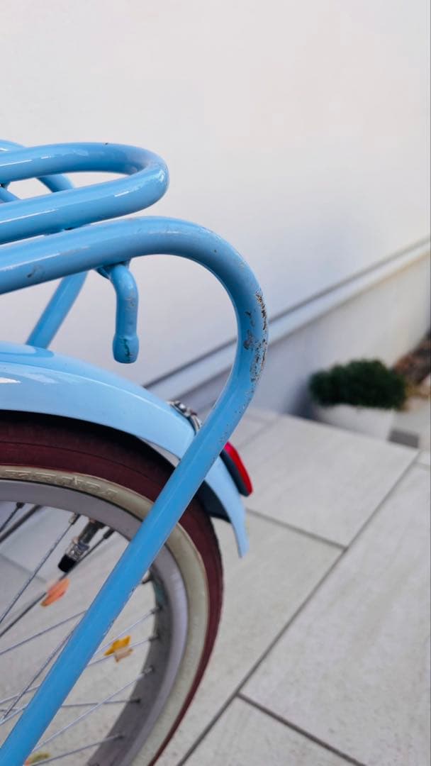 ぷぷぷ子供用自転車　ダイワサイクル シルバーリングキュート　水色20インチ