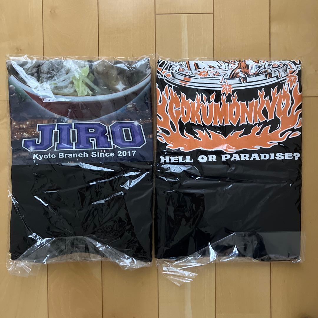 二郎Tシャツ 京都店限定　ブラック　XL