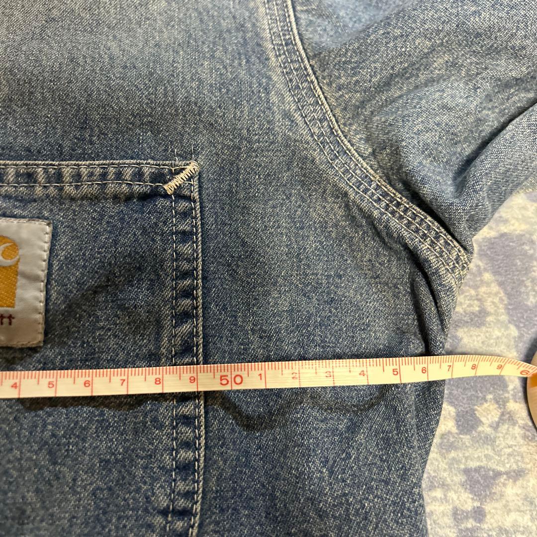 80s 90s Carhartt デニムカバーオール　チョアコート