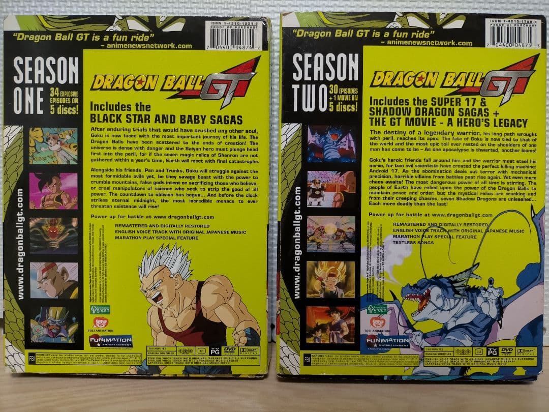 DVD ドラゴンボール GT DRAGON BALL GT 全話 輸入版