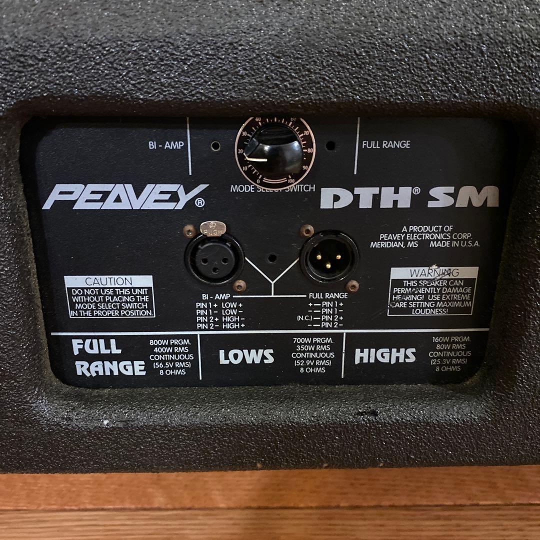 Y*A様 PEAVEY DTH SM モニタースピーカー PAスピーカー 業務用