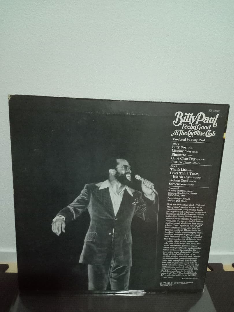 Billy Paul　スキャット JAZZ　レアグルーヴ　プレカツ　オルガンバー