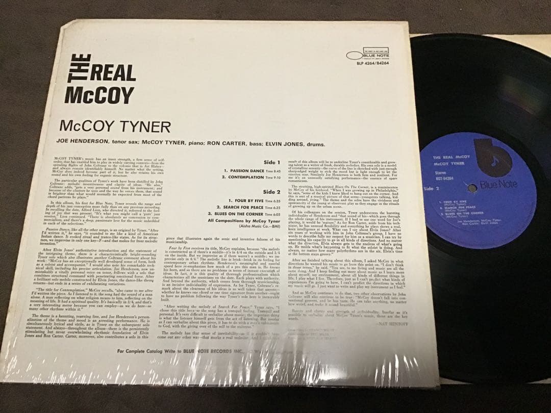 極美再生❣️US黒ｂラベル『McCoy Tyner　THE REAL McCOY』