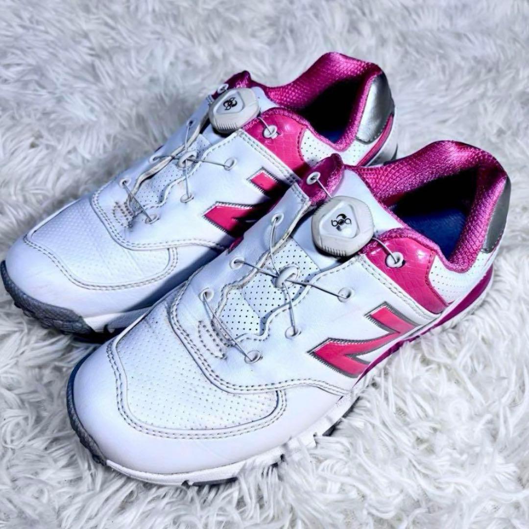 New Balance ゴルフシューズ BOA ホワイト SASUKE33