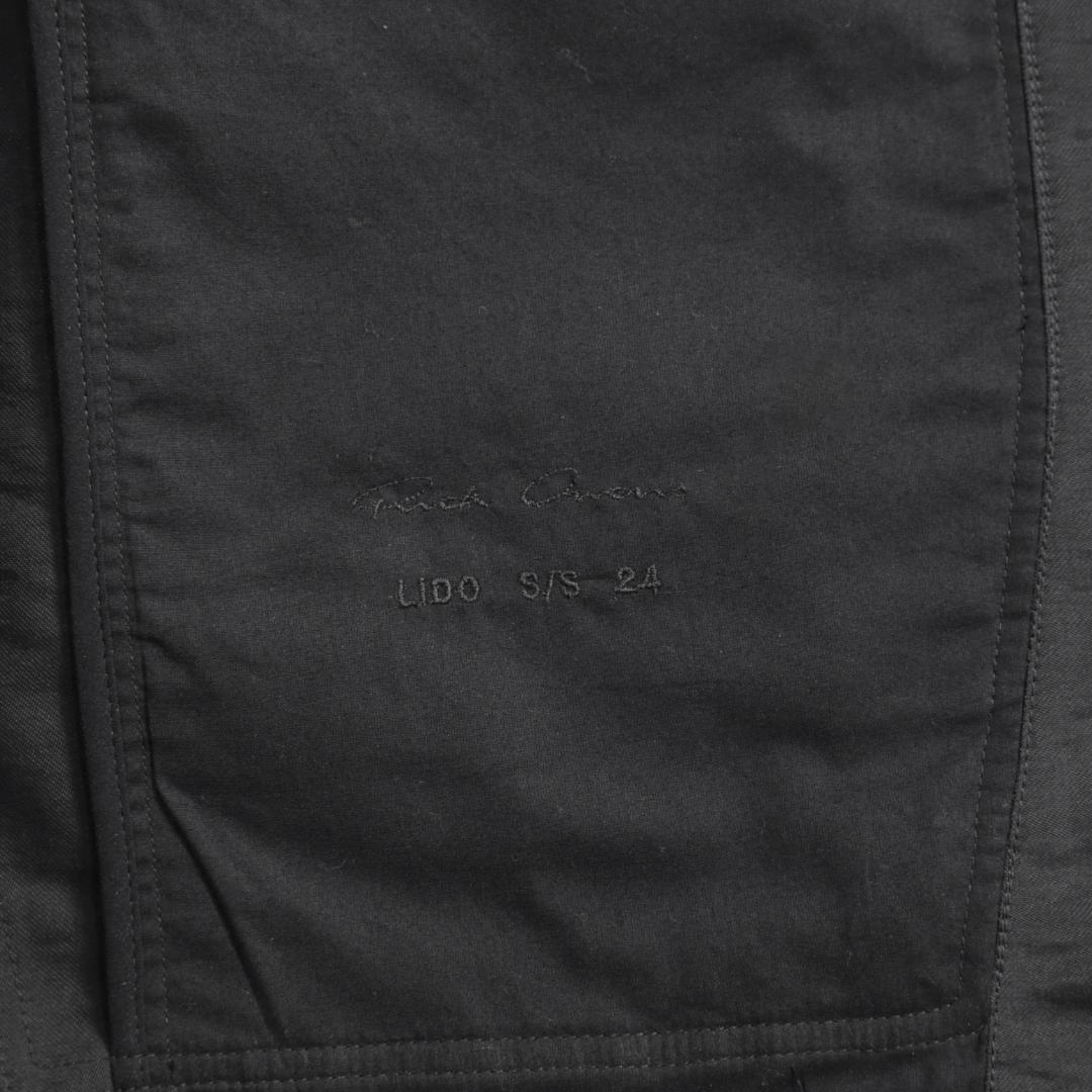 リックオウエンス 24SS LIDO FOGPOCKET BLAZER シルク混