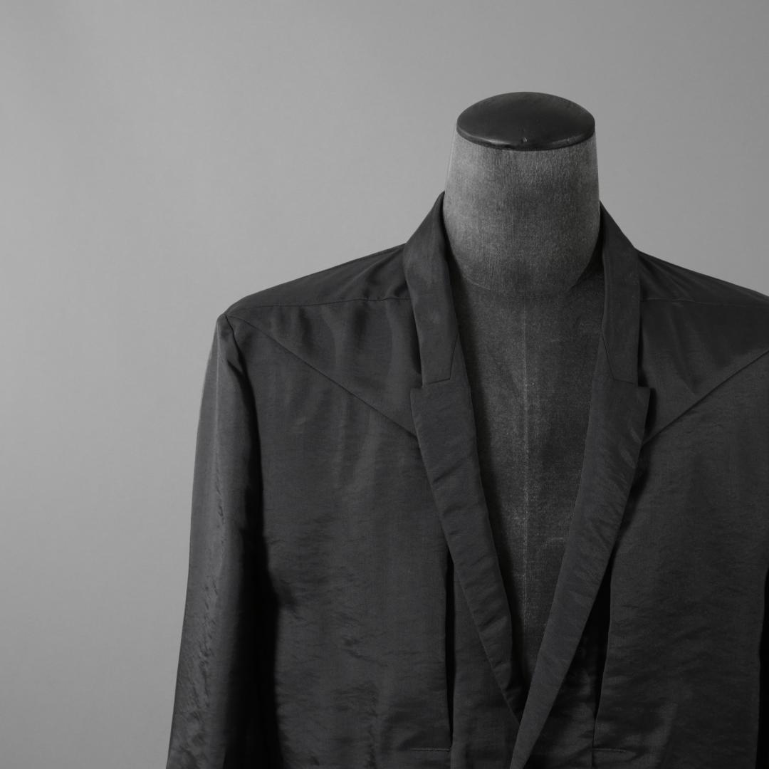 リックオウエンス 24SS LIDO FOGPOCKET BLAZER シルク混