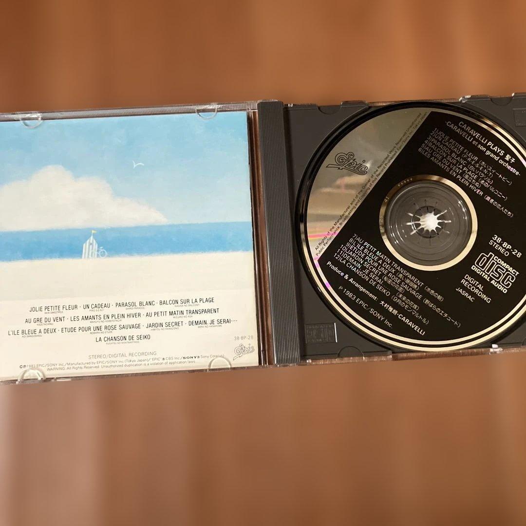 松田聖子 帯あり貴重 CARAVELLI PLAYS カラベリプレイズ CD