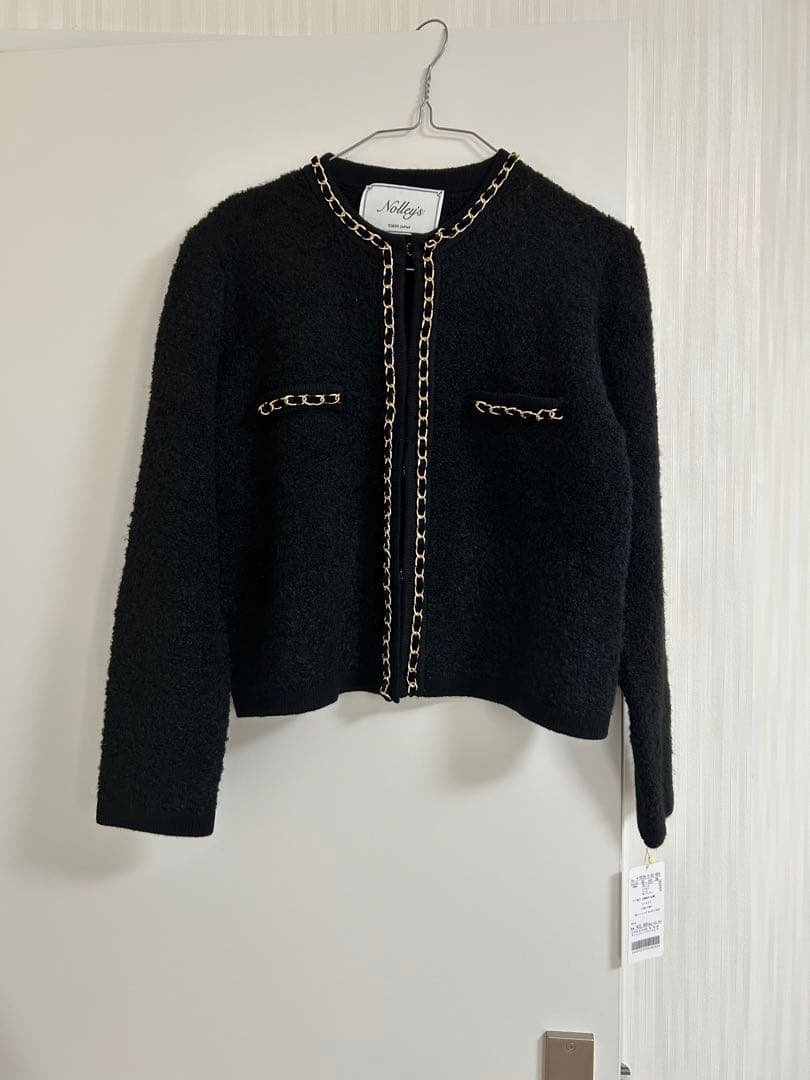 ⭐️新品⭐️定価2万5千円♡ノーリーズ チェーンブレードフワフワジャケット