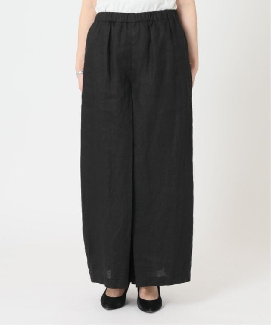 【大人気】JOURNAL STANDARD リネンタックキュロット　ワイドパンツ