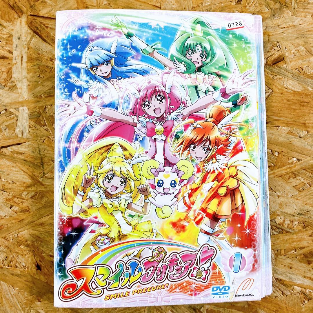 スマイルプリキュア DVD 全巻セット 全16巻 レンタル落ち