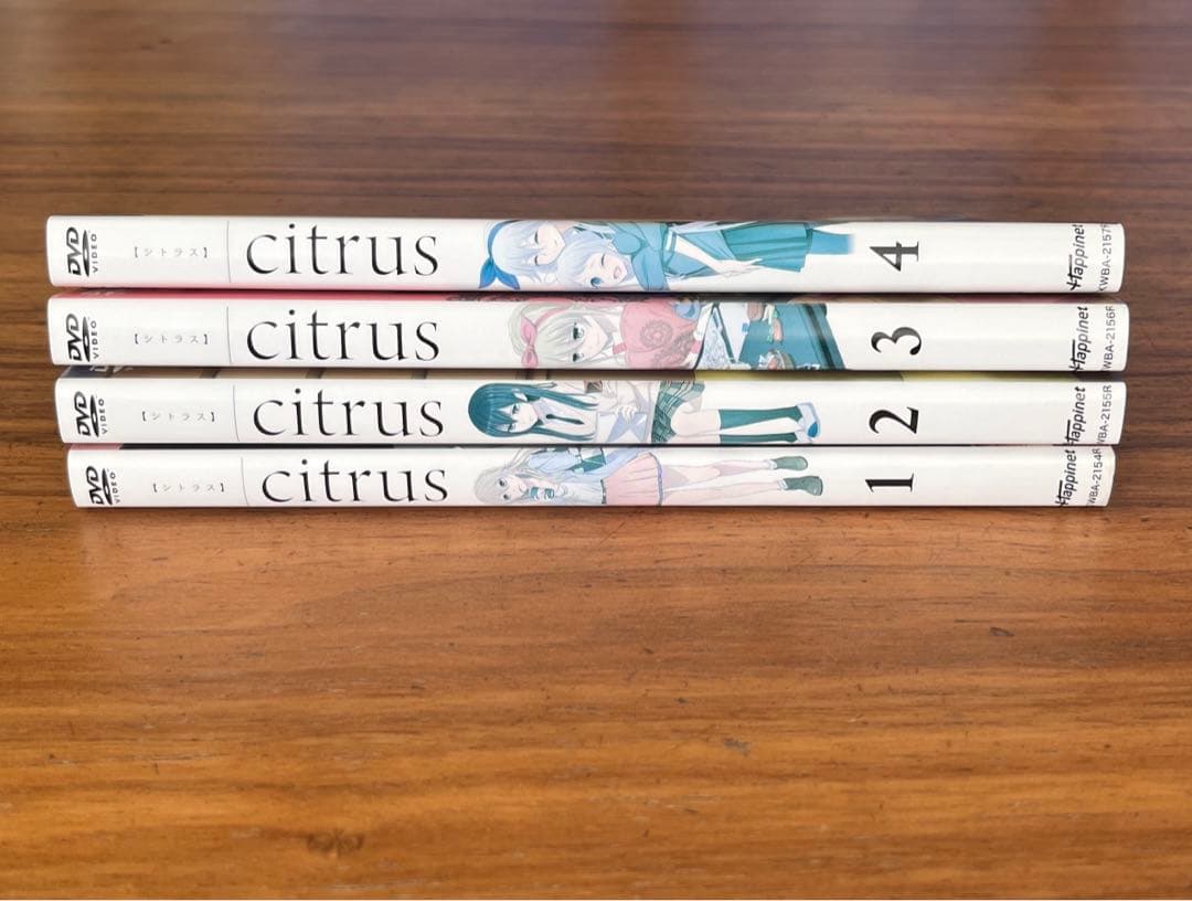 citrus シトラス　DVD 全4巻　全巻セット