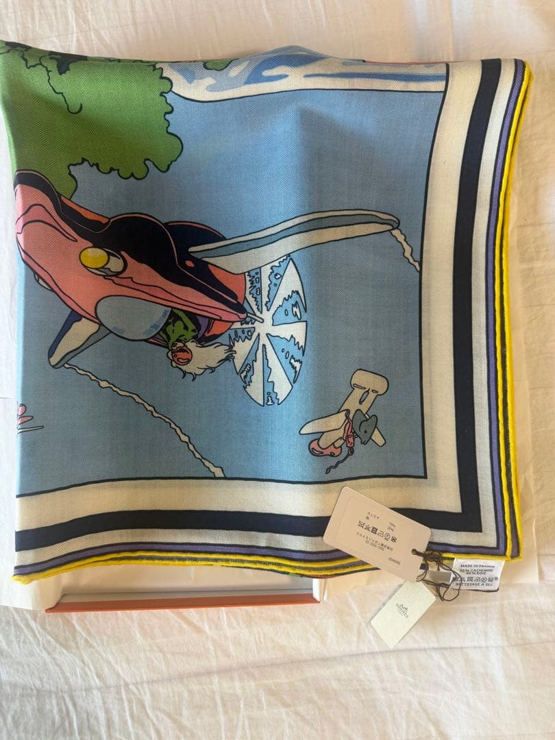 新品未使用HERMESエルメス　カレ140　ジェアン　カシシル　ストール
