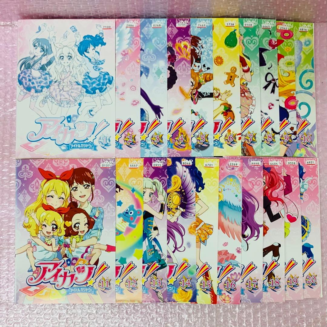 アイカツ アイドルカツドウ！　DVD全巻セット　全60巻　1年目・2年目・3年目