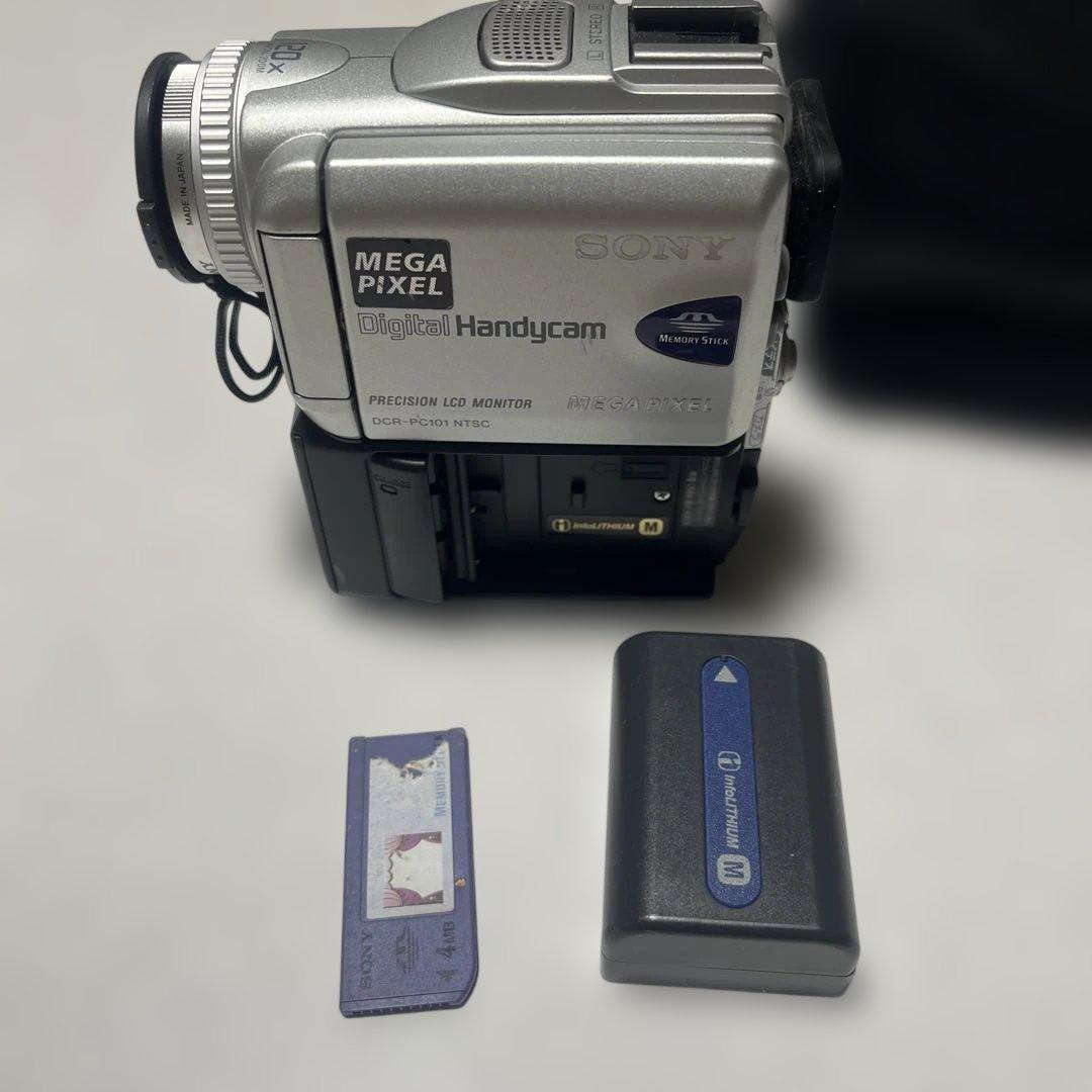 SONY HANDYCAM miniDVビデオカメラ DCR-PC101 ⑨