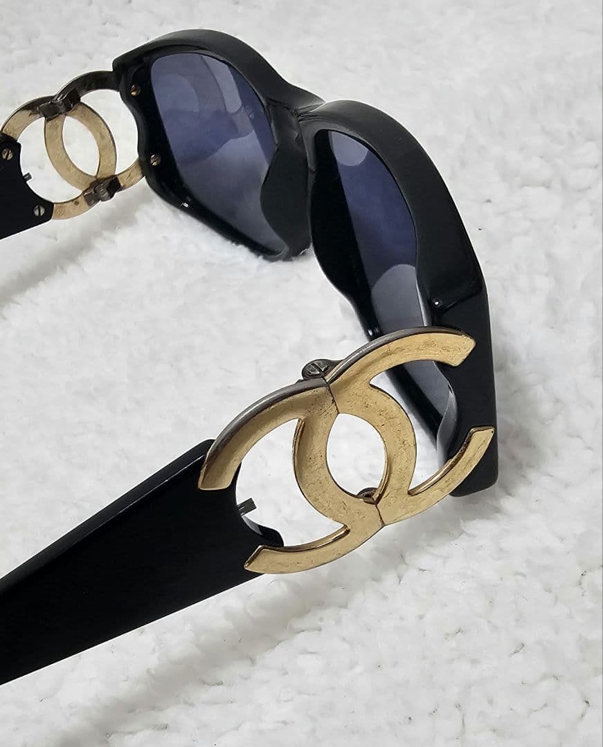 ✨ CHANEL ✨シャネル ココマーク Y2K モード サングラス ケース付き