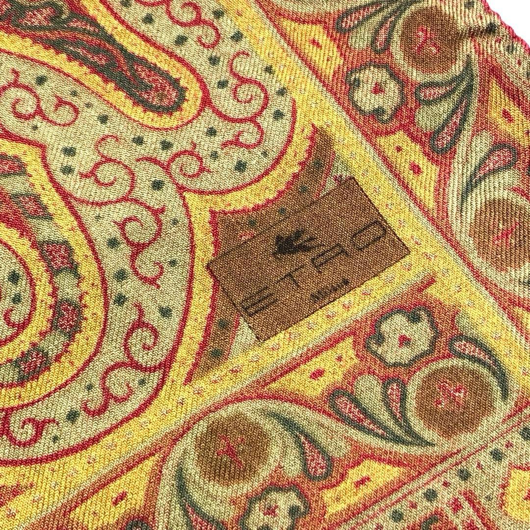 やまちゃん ✨　ETRO エトロ　スカーフ　ストール　ウール　シルク