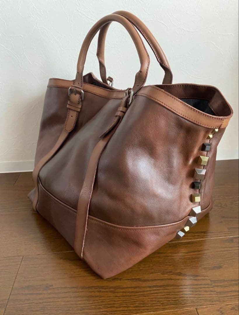 bunbi様　　　　　　DIESEL ヴィンテージ風スタッズボストンバッグ