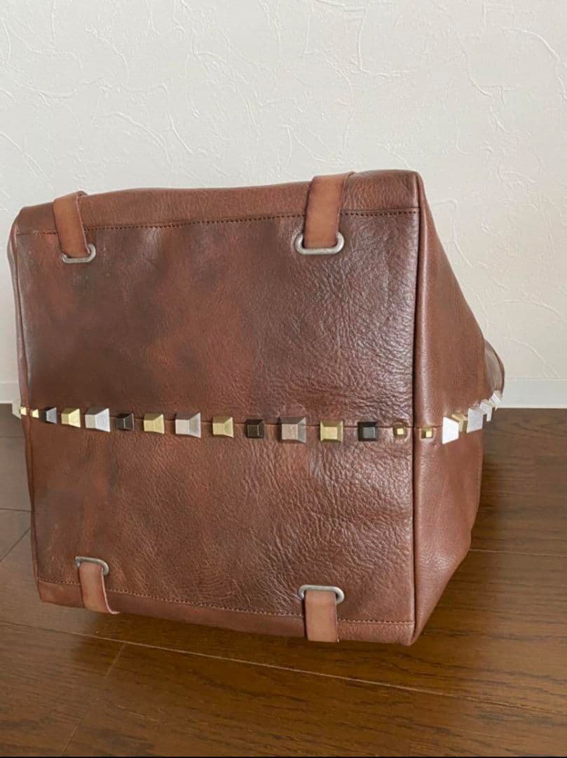bunbi様　　　　　　DIESEL ヴィンテージ風スタッズボストンバッグ