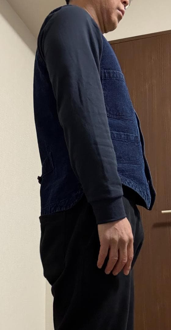 刺し子 インディゴベスト Soundman MARSY