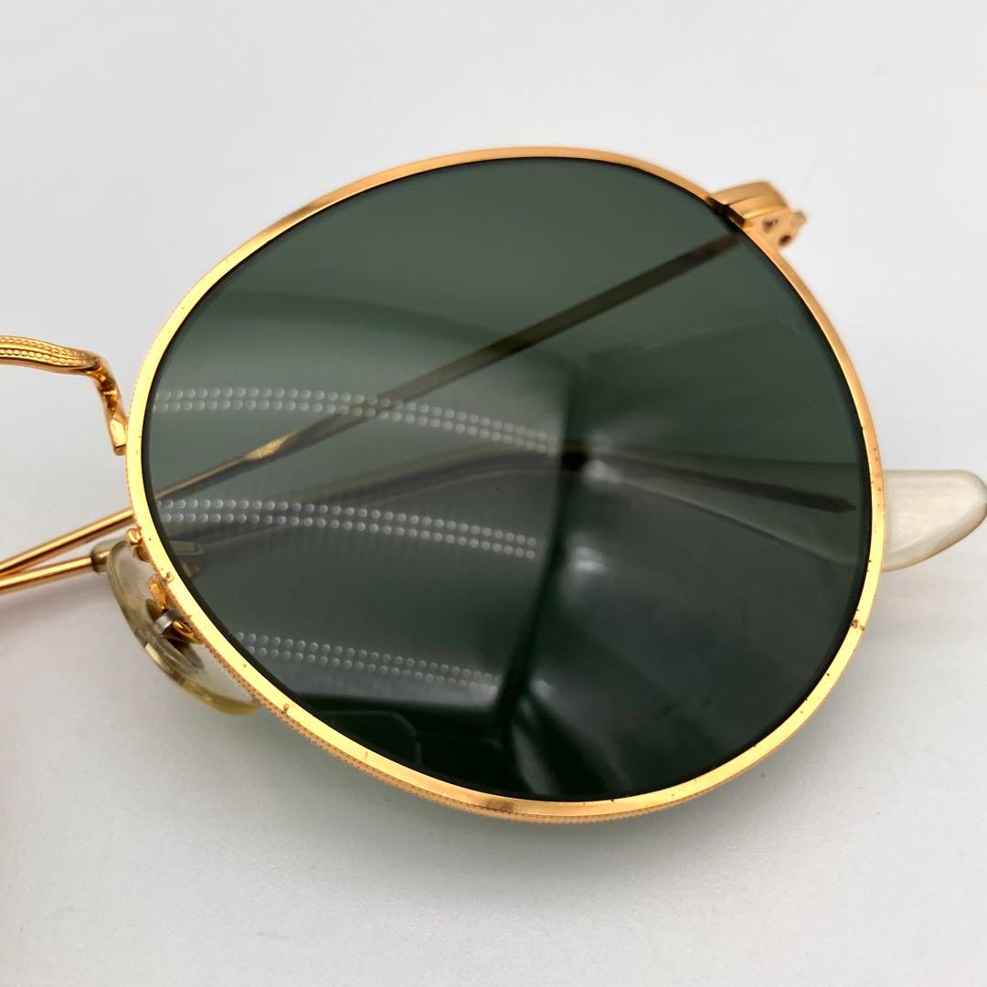 Ray Ban レイバン ゴールド メタル フレーム サングラス ボシュロム社製
