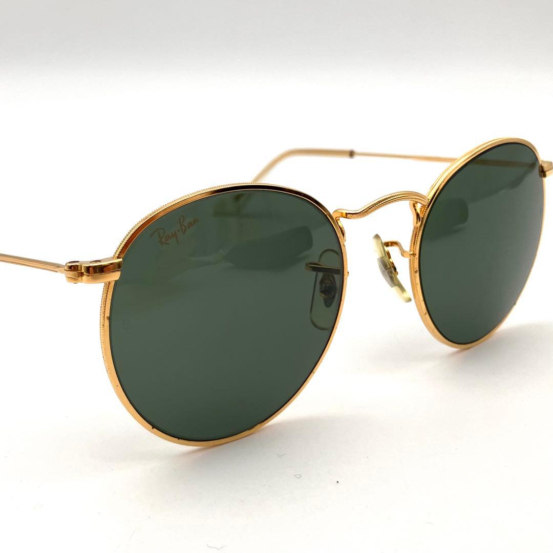 Ray Ban レイバン ゴールド メタル フレーム サングラス ボシュロム社製