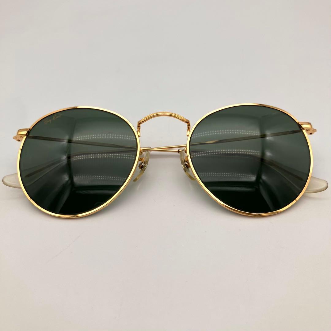 Ray Ban レイバン ゴールド メタル フレーム サングラス ボシュロム社製