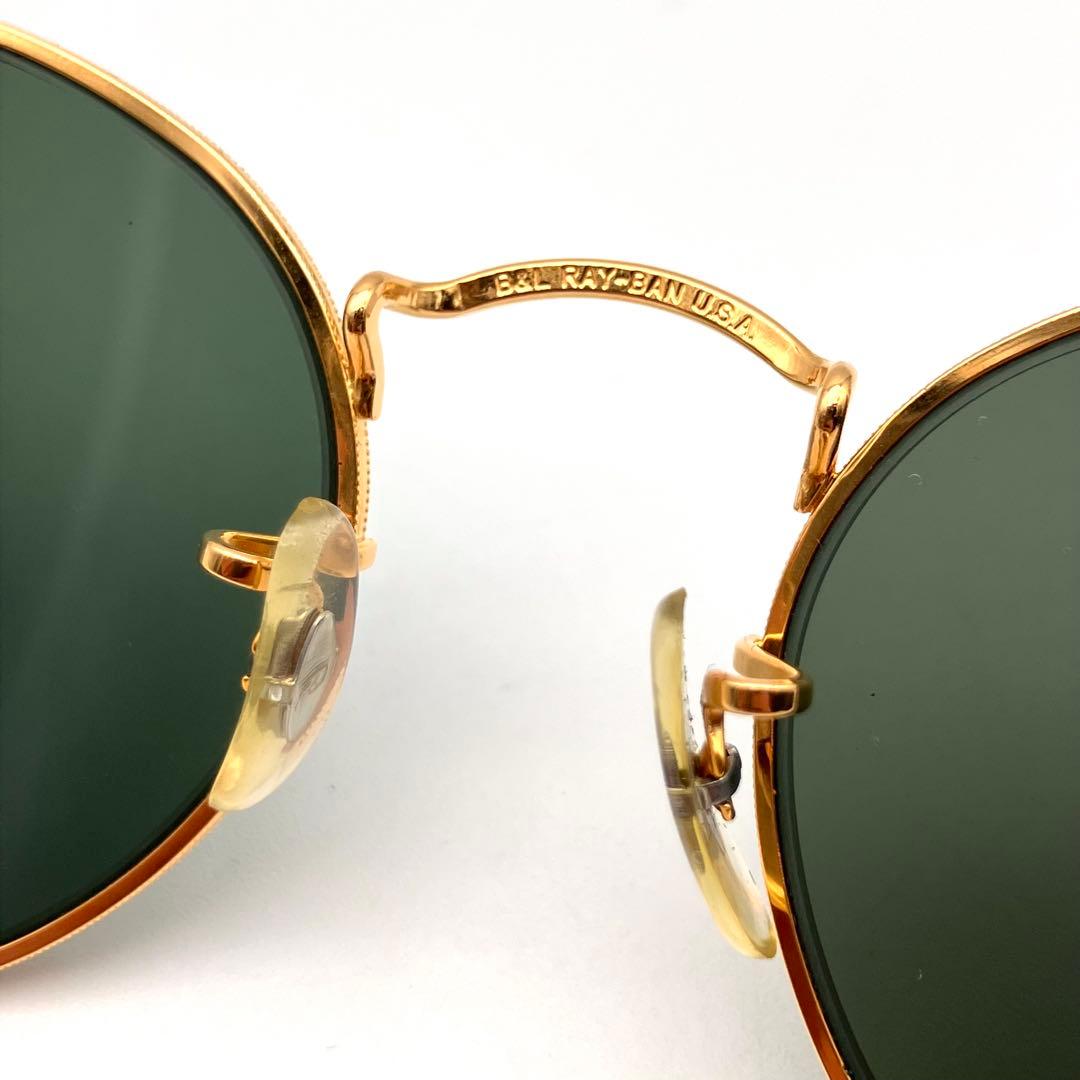 Ray Ban レイバン ゴールド メタル フレーム サングラス ボシュロム社製