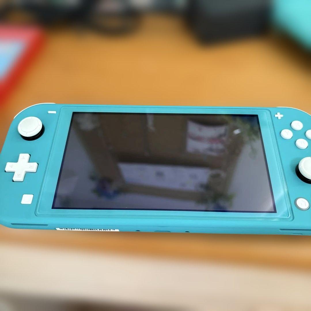 美品！Nintendo Switch Liteどうぶつの森セット　アロハ柄、他