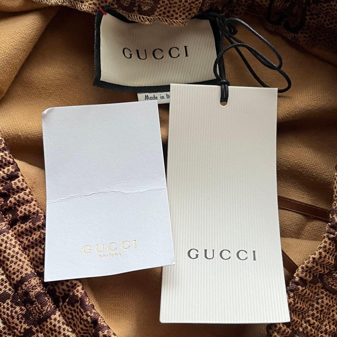 未使用級 極美品✨GUCCI グッチ　 テクニカルジャージスカート GG柄